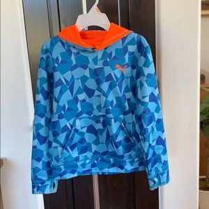 Boys Puma hoodie sweatshirt